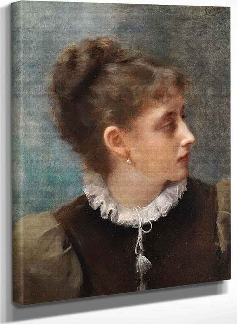 Reflective Mood By Gustave Jean Jacquet