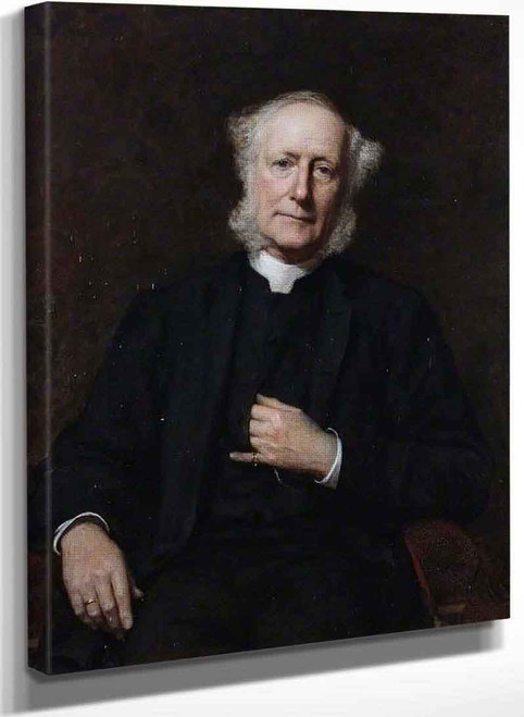 Reverend William Henry Egerton By Hubert Von Herkomer