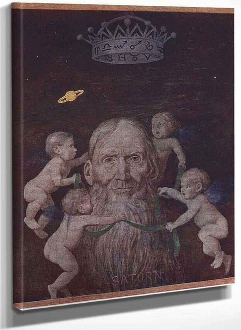 Saturn By Hans Thoma Saturn By Hans Thoma