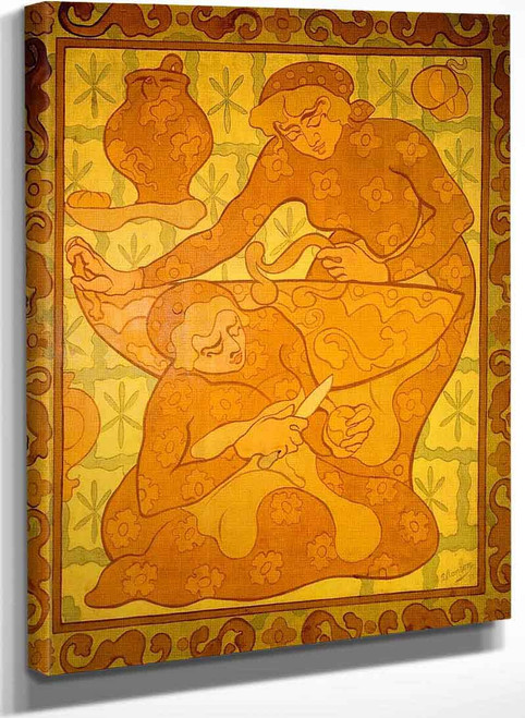 Servants (Also Known As The Potato Peelers) By Paul Ranson