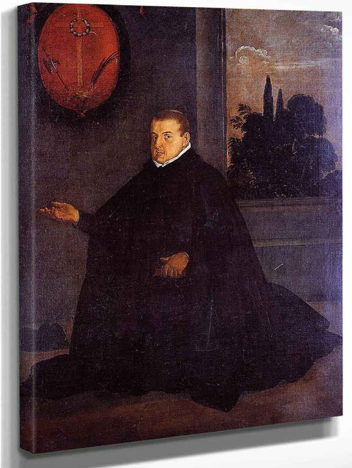 Don Cristobal Suarez De Ribera By Diego Velazquez