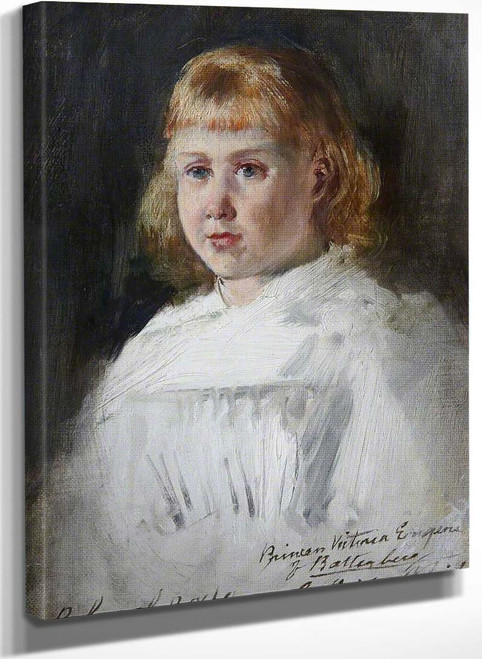 Sketch Of Princess Victoria Eugenie Of Battenberg By George Ogilvy Reid