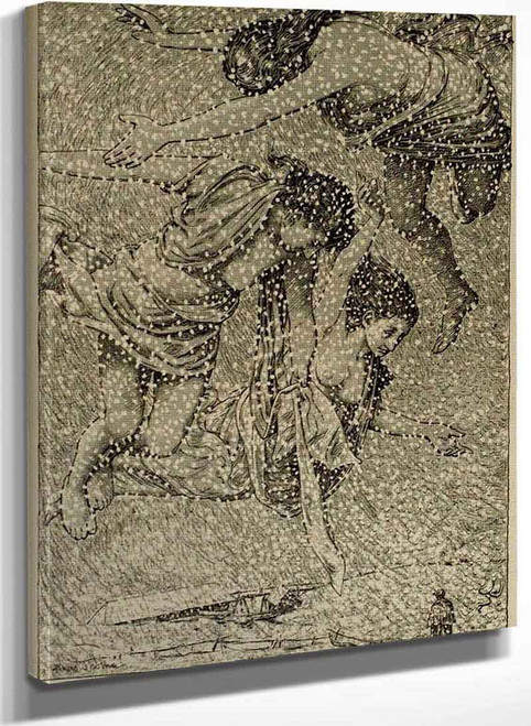Snow Angels By Hans Thoma Snow Angels By Hans Thoma