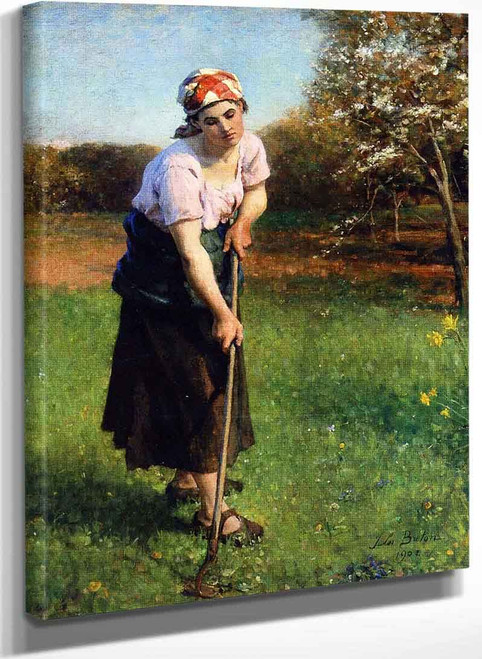 Springtime By Jules Adolphe Breton