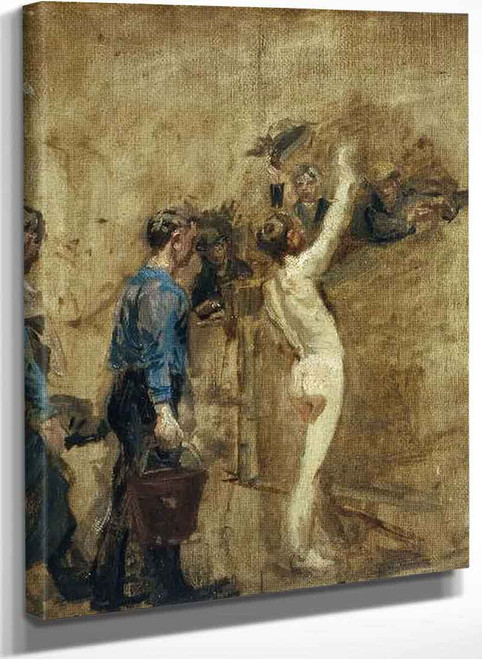 Study For Salutat By Thomas Eakins