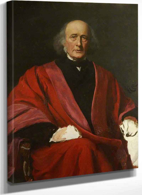 Study Of Sir Henry Wentworth Acland By Hubert Von Herkomer