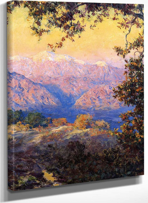 Sunset Glow (Also Known As Sunset In The High Sierras) By Guy Orlando Rose