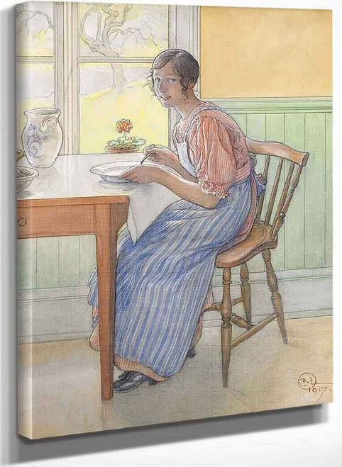 Svea In The Kitchen By Carl Larssonv