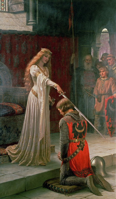 The Accolade By Edmund Blair Leighton