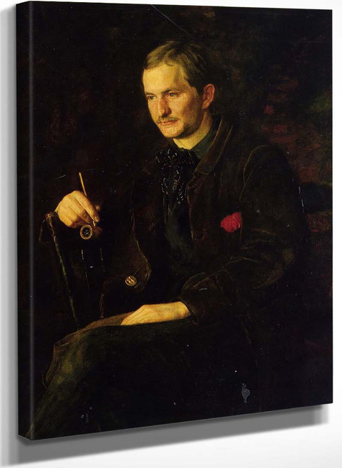 The Art Student (Also Known As Portrait Of James Wright) By Thomas Eakins