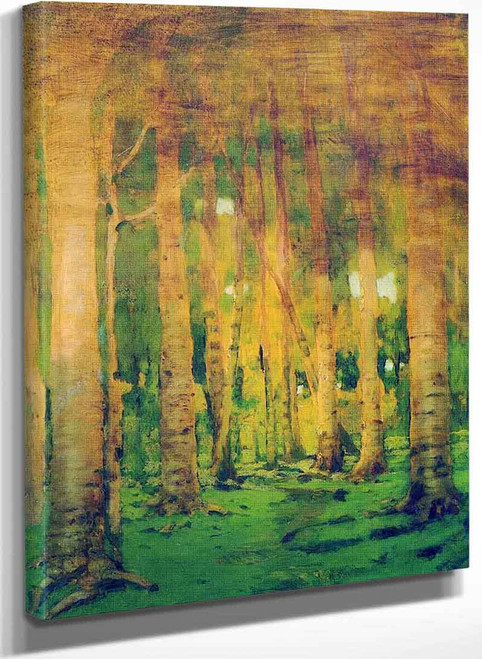 The Birch Grove 1 By Arkhip Ivanovich Kuindzhi