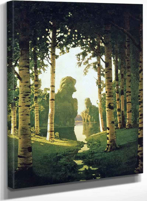 The Birch Grove 5 By Arkhip Ivanovich Kuindzhi