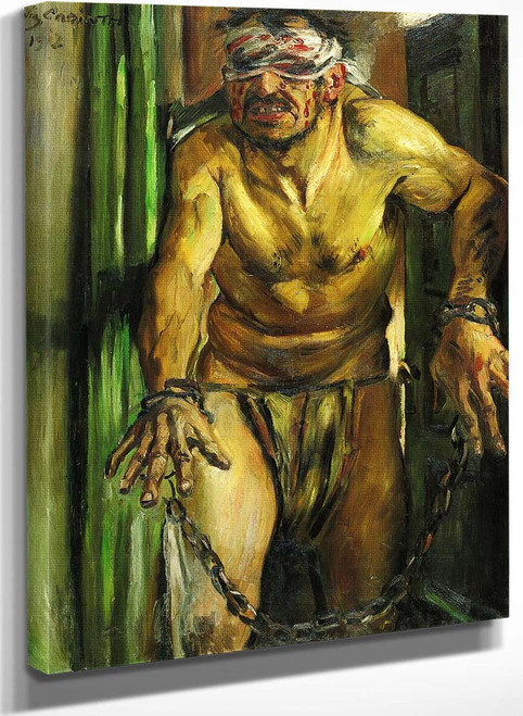 The Blinded Samson By Lovis Corinth