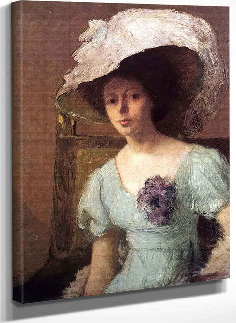 The Blue Gown By Julian Alden Weir