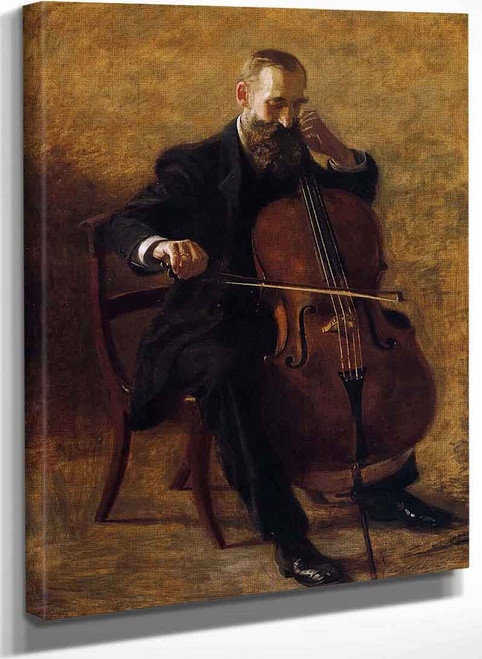 The Cello Player By Thomas Eakins