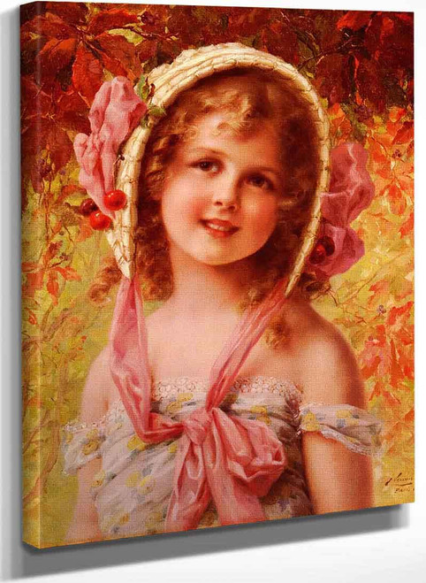 The Cherry Bonnet By Emile Vernon