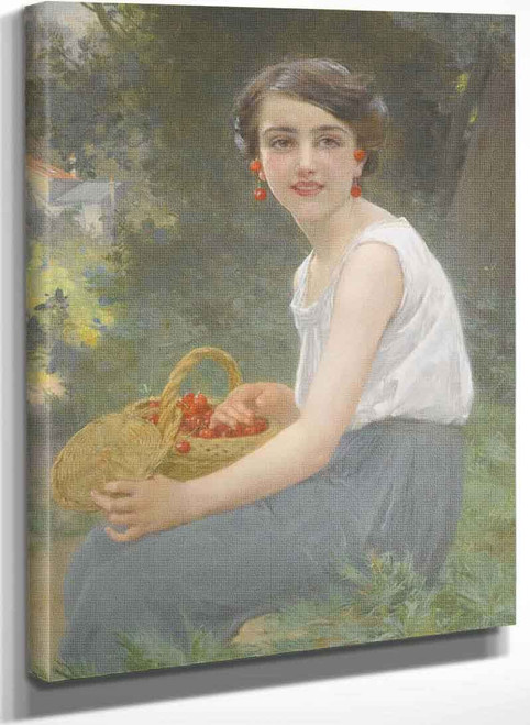 The Cherry Girl By Guillaume Seignac