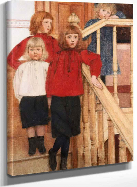 The Children Of Monsieur Neve By Fernand Khnopff
