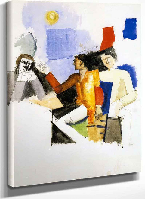 The Conquest Of The Air (Study) By Roger De La Fresnaye