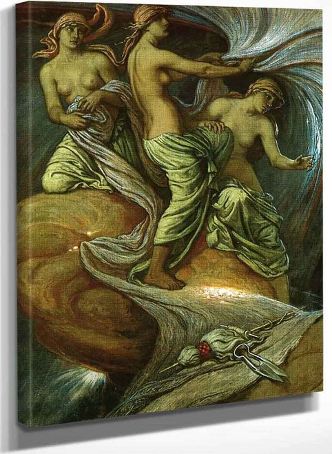 The Fates Gathering In The Stars By Elihu Vedder