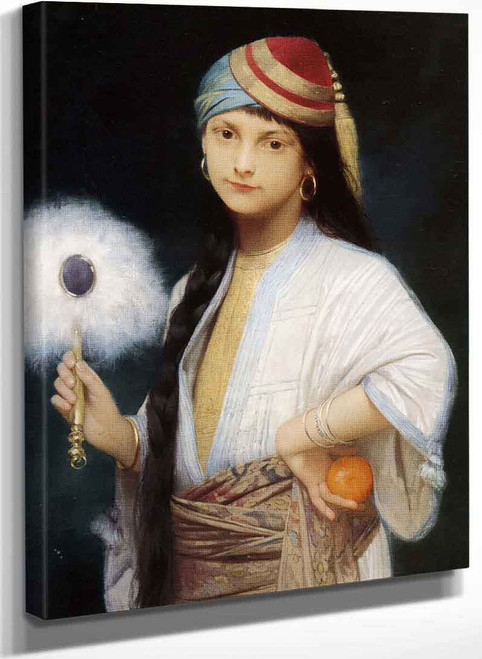 The Feathered Fan By Jules Joseph Lefebvre