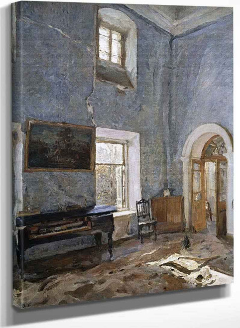 The Hall Of The Old House By Valentin Serov