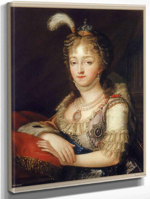 Duchess Elisaveta Alexeevna By Elisabeth Vigee Lebrun