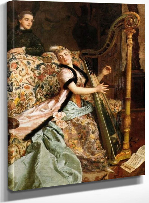 The Melody By Gustave Jean Jacquet