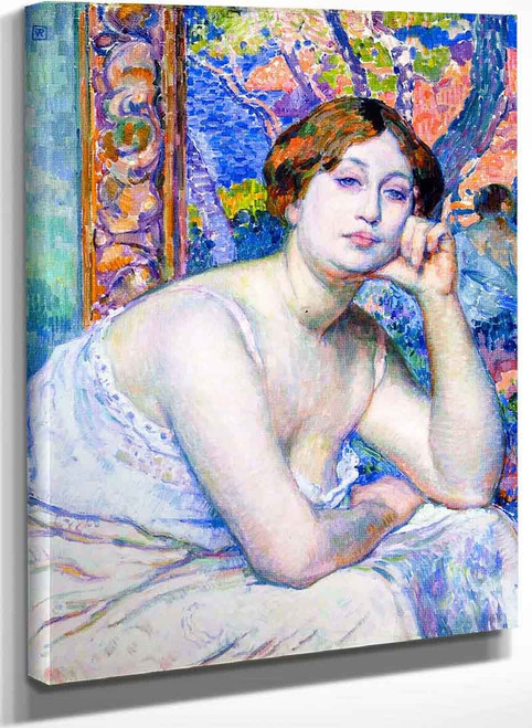 The Model (Also Known As Le Modele) By Theo Van Rysselberghe