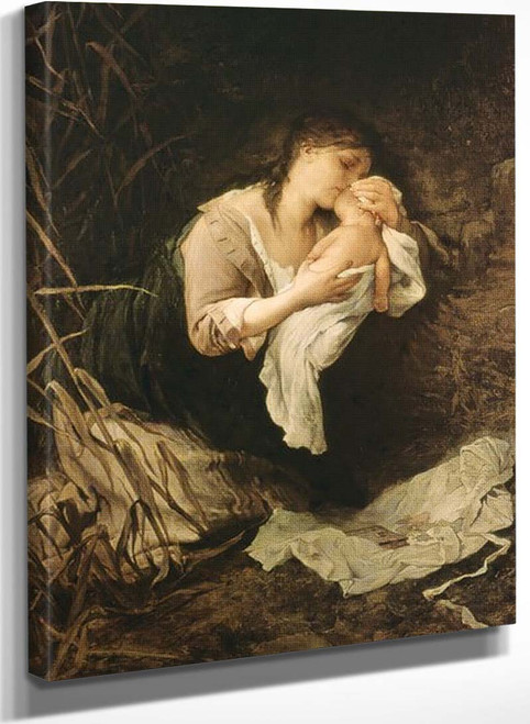 The Murderess Of A Child (Also Known As Die Kindsmörderin) By Gabriel Cornelius Ritter Von Max
