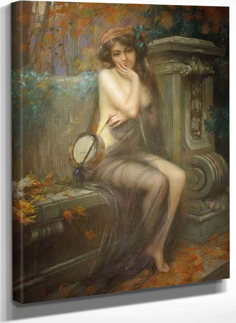 The Muse Of Autumn By Delphin Enjolras