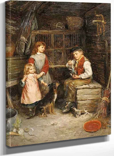 The New Toy By Edwin Thomas Roberts