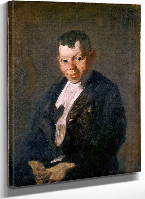 The Newsboy By George Wesley Bellows