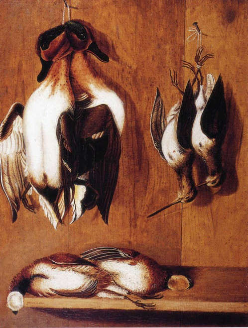 Ducks, Bobwhites, And Woodcocks By William Aiken Walker