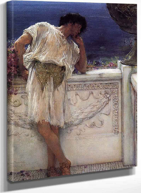 The Poet Gallus Dreaming By Sir Lawrence Alma Tadema