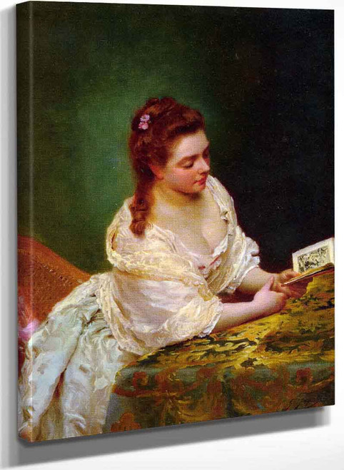 The Reader 1 By Gustave Jean Jacquet