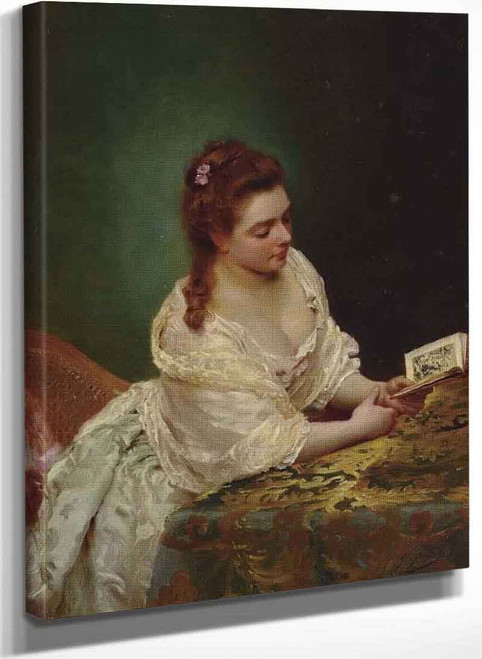 The Reader By Gustave Jean Jacquet