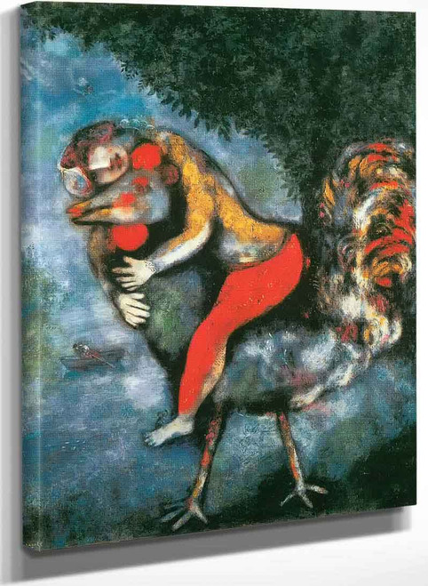 The Rooster By Marc Chagall