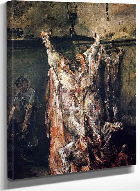 The Slaughtered Ox By Lovis Corinth