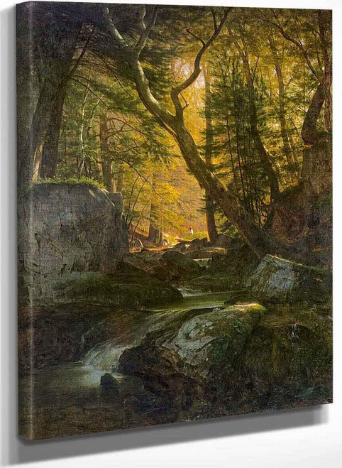 The Trout Pool By Thomas Worthington Whittredge