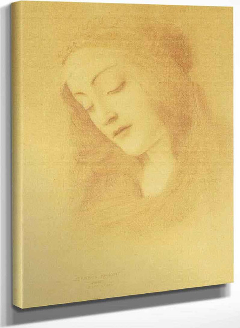 The Virgin (After Botticelli) By Fernand Khnopff
