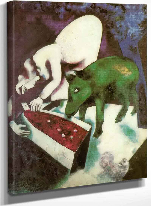 The Watering Trough By Marc Chagall