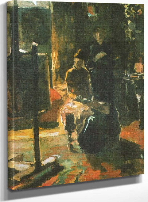 The Workshop By George Hendrik Breitner