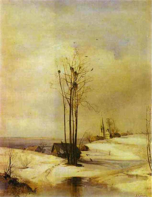 Early Spring. Thaw By Alexei Kondratyevich Savrasov