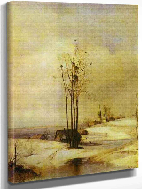 Early Spring. Thaw By Alexei Kondratyevich Savrasov