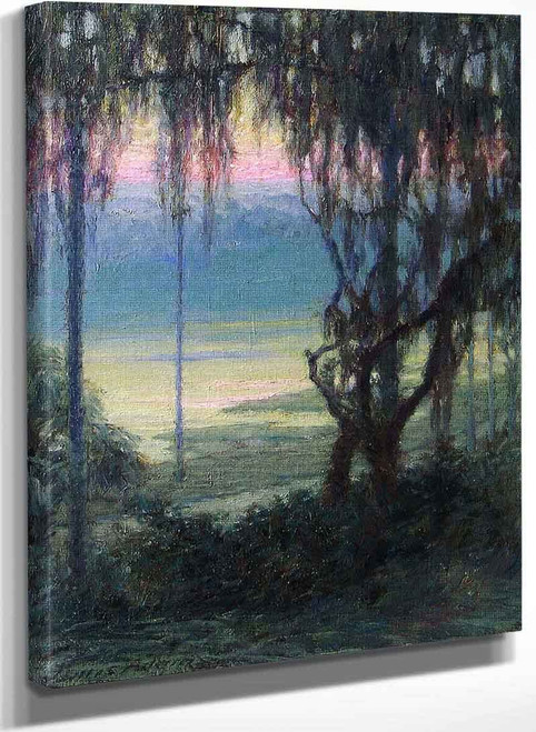 Twilight Along The Florida Coast By John Ottis Adams