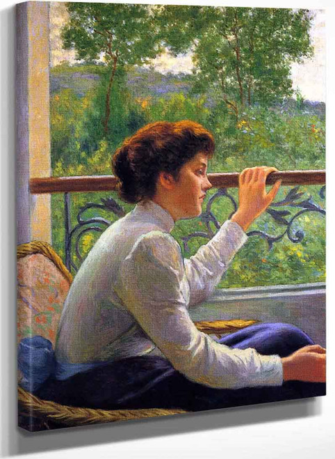 Waiting (Also Known As Girl By The Window) By Federico Zandomeneghi