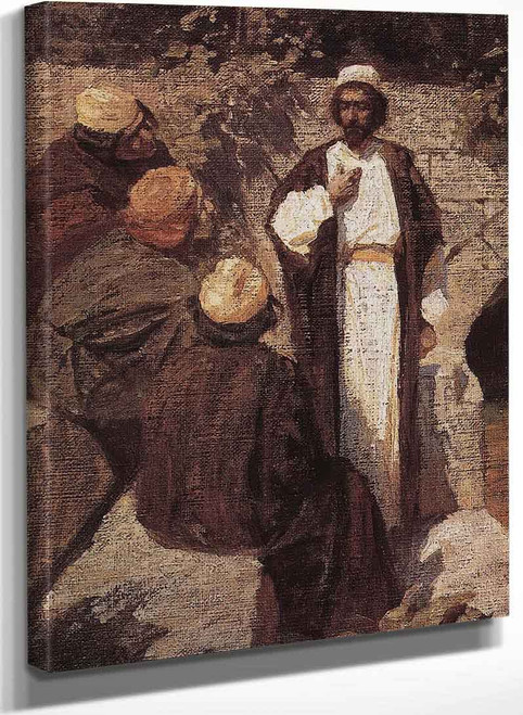 What People Think About Me (Study) By Vasily Polenov