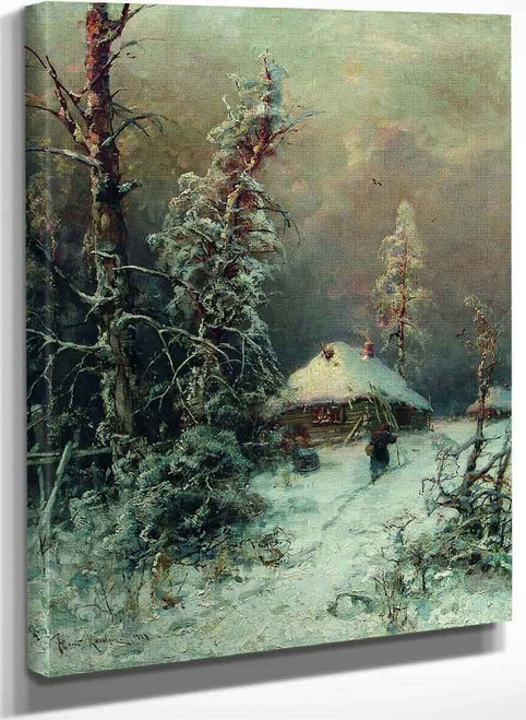 Winter Landscape 8 By Julius Klever