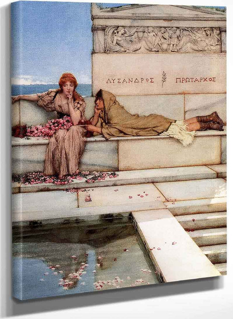 Xanthe And Phaon By Sir Lawrence Alma Tadema